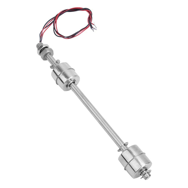  [AUSTRALIA] - Oumefar 304 Stainless Steel Float Switch Double Ball Water Level Sensor 10mm Liquid Level Detector for Tank Basin(200mm)