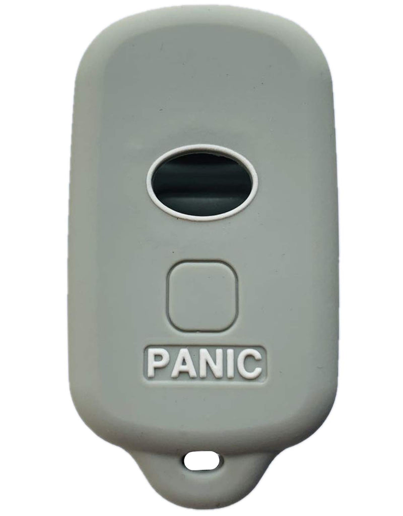  [AUSTRALIA] - Rpkey Silicone Keyless Entry Remote Control Key Fob Cover Case protector For 1999-2009 Toyota 4Runner 2001-2008 Toyota Sequoia HYQ12BBX HYQ12BAN HYQ1512Y(gray)
