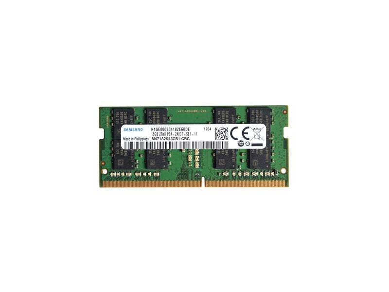  [AUSTRALIA] - Samsung 16GB DDR4 PC4-19200, 2400MHz, 260 PIN SODIMM, CL 17, 1.2V, ram Memory Module, M471A2K43CB1-CRC