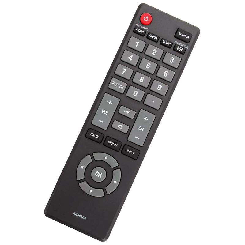 New NH303UD Remote Control fit for Emerson TV LE290EM4F LE391EM4 LF280EM5 LF280EM5F LF320EM4F LF320EM5F LF391EM4 LF391EM4A LF391EM4F LF401EM5 LF401EM5F LF501EM5 LF501EM5F LF551EM5 LF551EM5F - LeoForward Australia