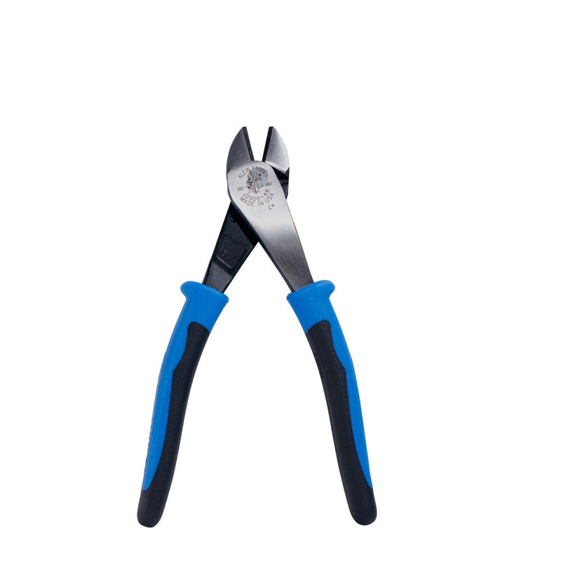  [AUSTRALIA] - Klein Tools J2000-48 Diagonal Cutters, 8-Inch Heavy Duty Linesman Pliers with Angled Head, Cut ACSR, Screws, Nails, and Most Hardened Wire Small