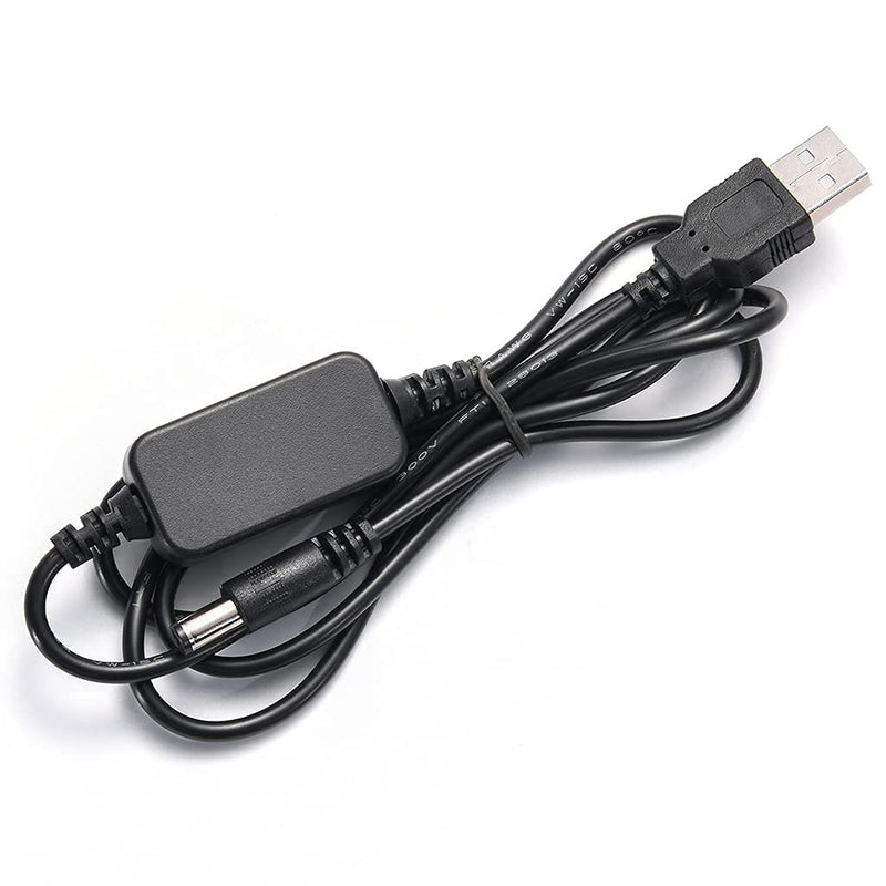  [AUSTRALIA] - GutReise USB 5V to DC 12V Converter Power Cable + 8 Connectors Adapter USB to DC Power Cable (Below 2A Max for 8Watts)
