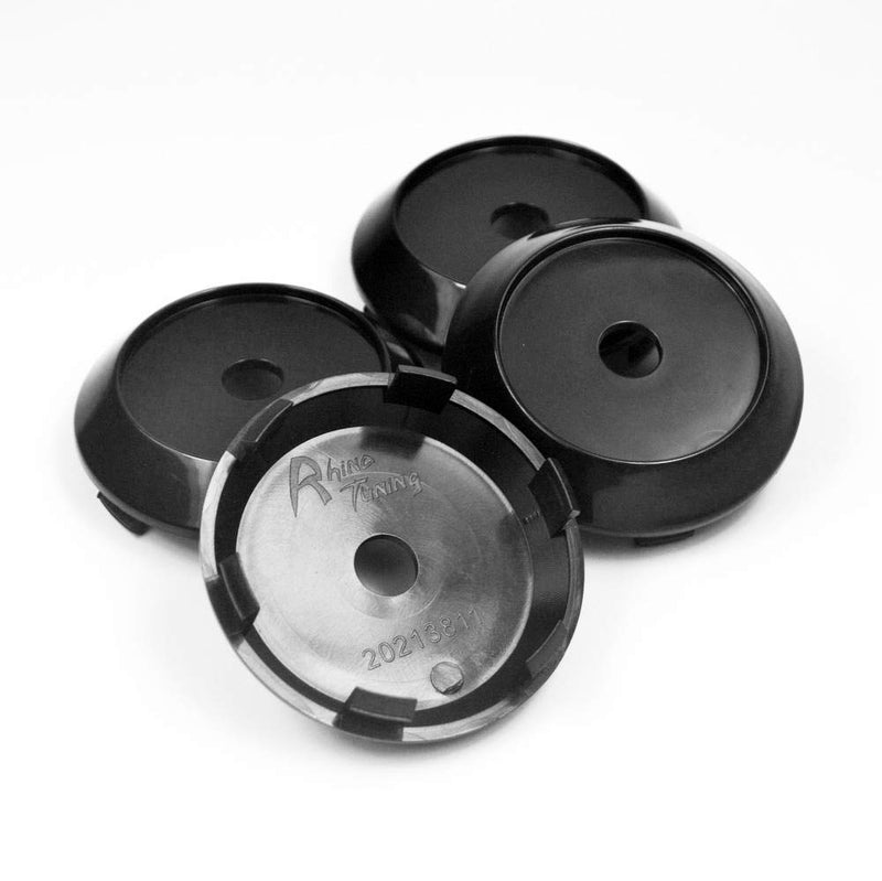 4pcs 70mm(2.75in)/63mm(2.48in) Wheel Center Caps Black Base for Akita RPF1's 18 inch Rims Replacement - LeoForward Australia