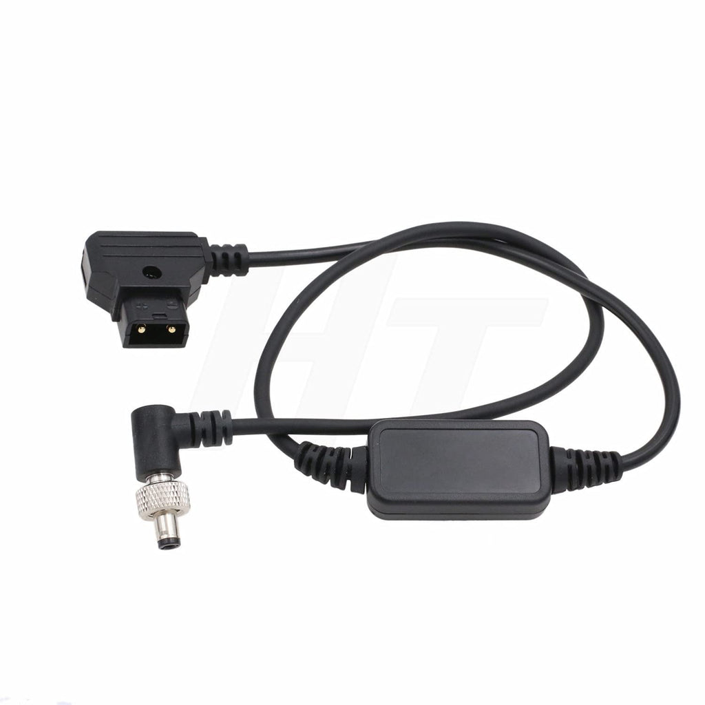  [AUSTRALIA] - HangTon 12V D-tap Locking DC Barrel Power Cable for Blackmagic ATEM Mini, SmallHD, Atomos Ninja V Monitor, Zaxcom Lectrosonics Wireless, MixPre-10, Decimator 50 cm P-tap