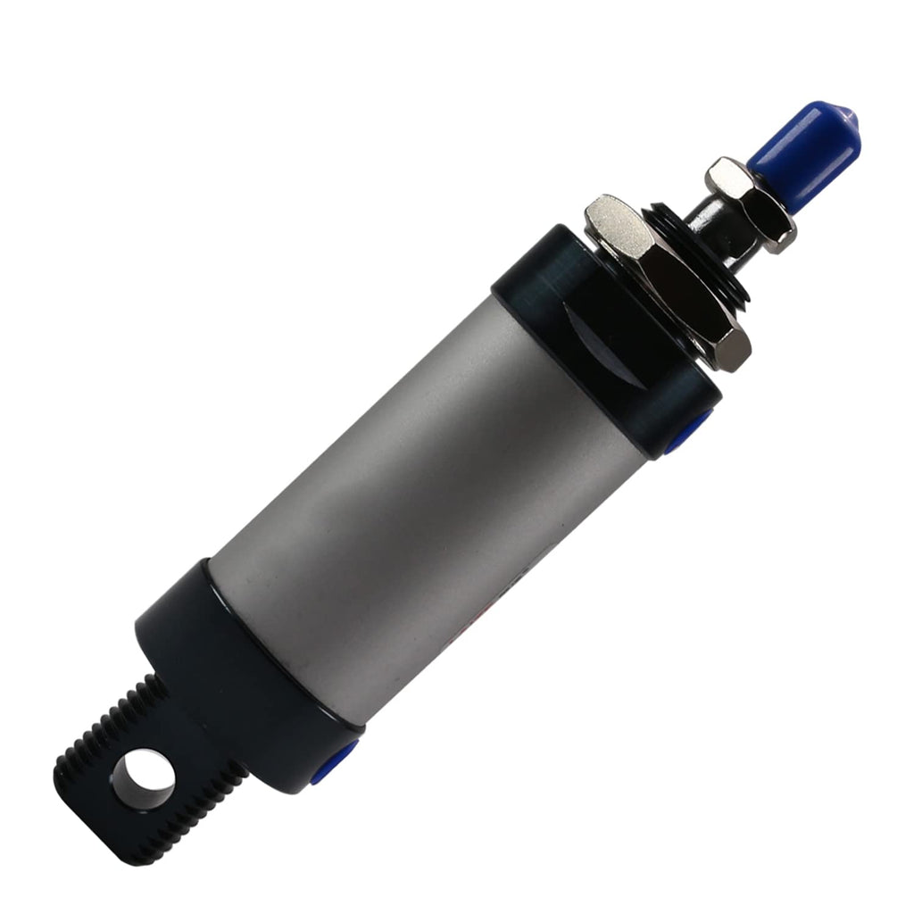  [AUSTRALIA] - Othmro 1Pcs Air Cylinder MAL32 x 25 (32mm/1.26" Bore 25mm/0.98" Stroke Double Action Air Cylinder, 1/8PT Single Rod Double Acting Aluminium Alloy Penumatic Quick Fitting Mini Air Cylinder