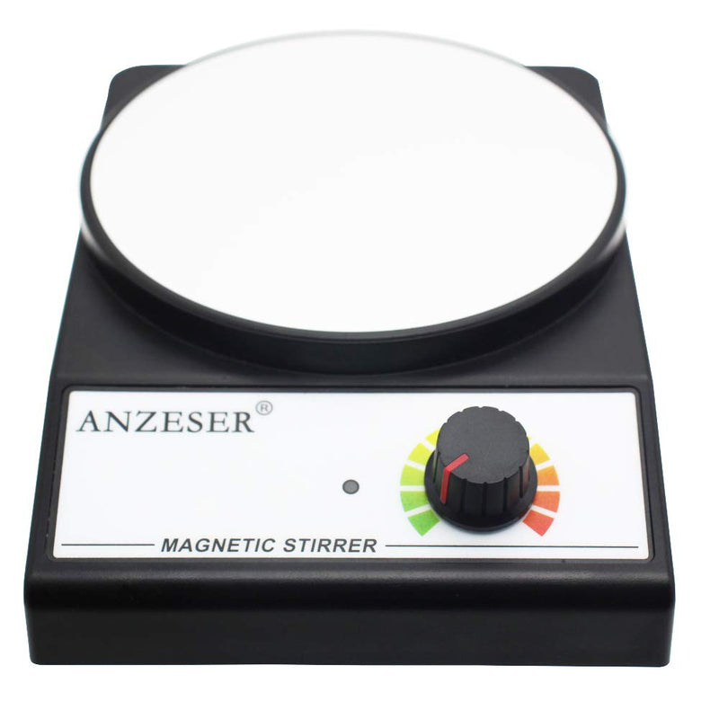 ANZESER Magnetic Stirrer Magnetic Mixer 3000 RPM with Stir Bar Max Stirring Capacity 3000mL, Black - LeoForward Australia