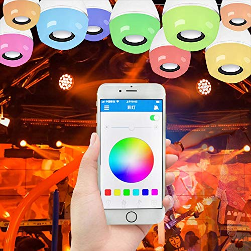 Multi-Connected Led Bluetooth Speaker Light Bulb, Wireless E26 E27 Smart LED Light Bulbs Lamp Lighting with RGB Color Music Player App Control Synchronously for Home (1 Pack) - Pair Multiple Together one-to-many - LeoForward Australia