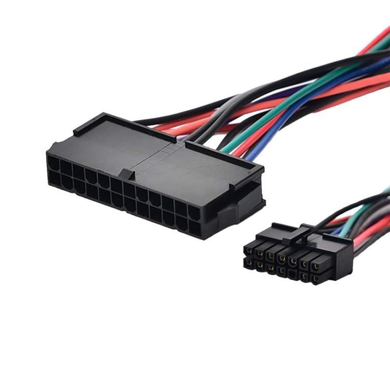  [AUSTRALIA] - NEORTX 24 Pin to 14 Pin PSU Main Power Supply ATX Adapter Cable Plug and Play for Lenovo IBM PC and Server