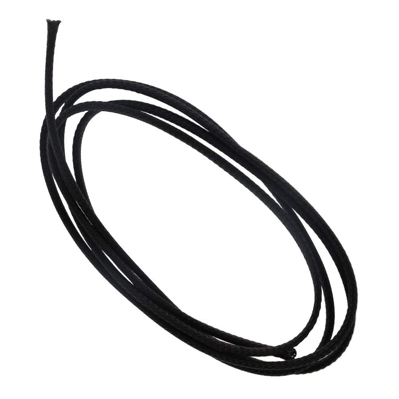  [AUSTRALIA] - Othmro PET Cable Wire Wrap Braided Expandable Sleeving Cable High Temperature Electrical Wire Sleeve 1mx4mm Black 1pcs