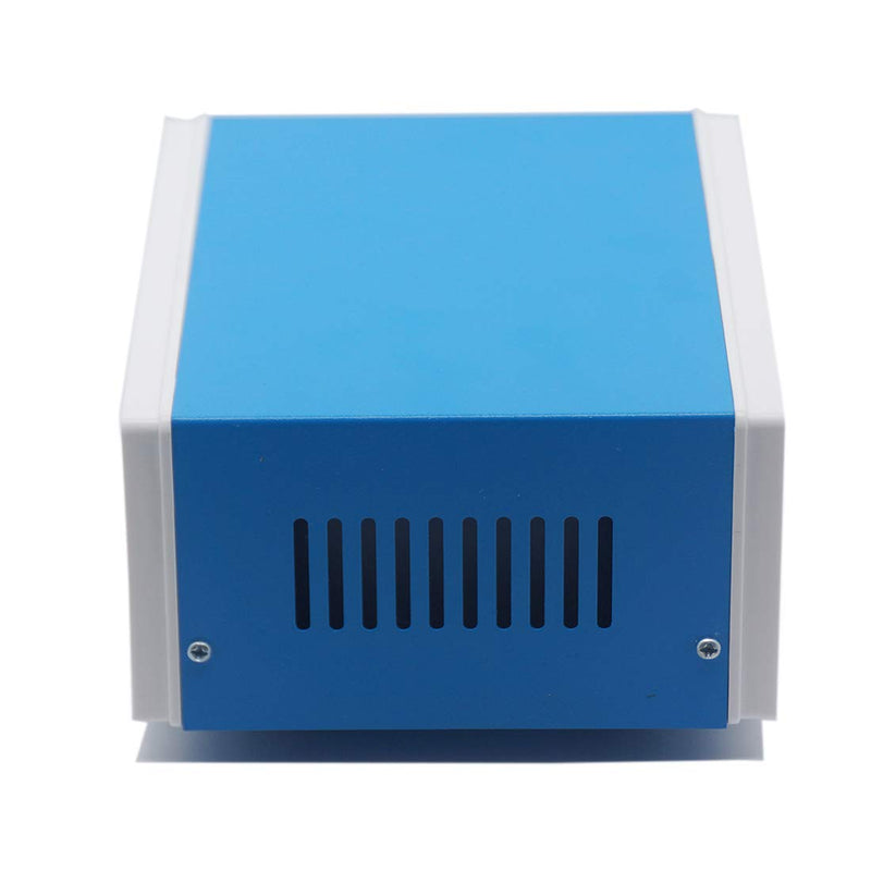  [AUSTRALIA] - Zulkit Junction Box Blue Metal Project Box DIY Electric Enclosure Case Preventive Case Electrical Box 7.9 x 6.5 x 3.5 inch 7.9" x 6.5" x 3.5"