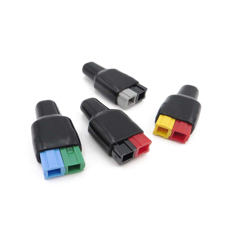  [AUSTRALIA] - Treedix 20pcs Flame Retardant Cover Rubber Sleeve Compatible with 2-Position Anderson Powerpole Connectors For 2 connectors