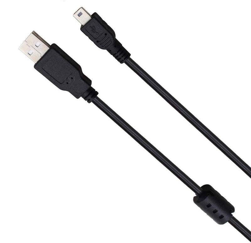  [AUSTRALIA] - UC-E4 UC-E15 UC-E19 USB Cable Photo Transfer Cord Compatible with Nikon Digital SLR DSLR D600 D610 D7000 D3S D300S D3000 D3X D90 D700 D60 D3 D300 D40X D40 and More (1.5m/Black)