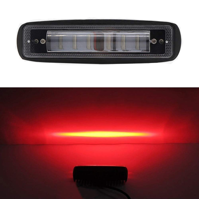  [AUSTRALIA] - 30W LED Forklift Light Warehouse Warning Light Truck Safety Light DC 12-80V (Red) 30W Red