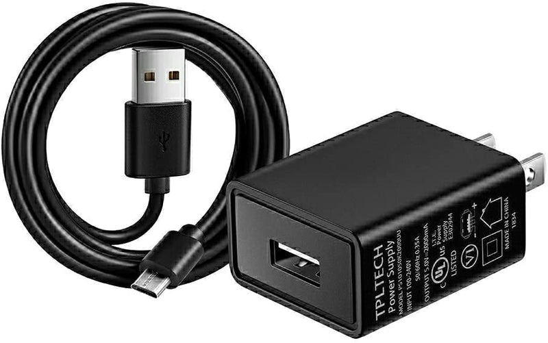  [AUSTRALIA] - [UL Listed] Charger Compatible with Kyocera DuraXE E4710 /Duramax E4255 PTT Rugged Black/DuraXV LTE E4610/Dura XV+, Black/DuraXT E4277 PTT/DuraXTP E4281 Rapid with 5 Ft USB Micro Charging Cord