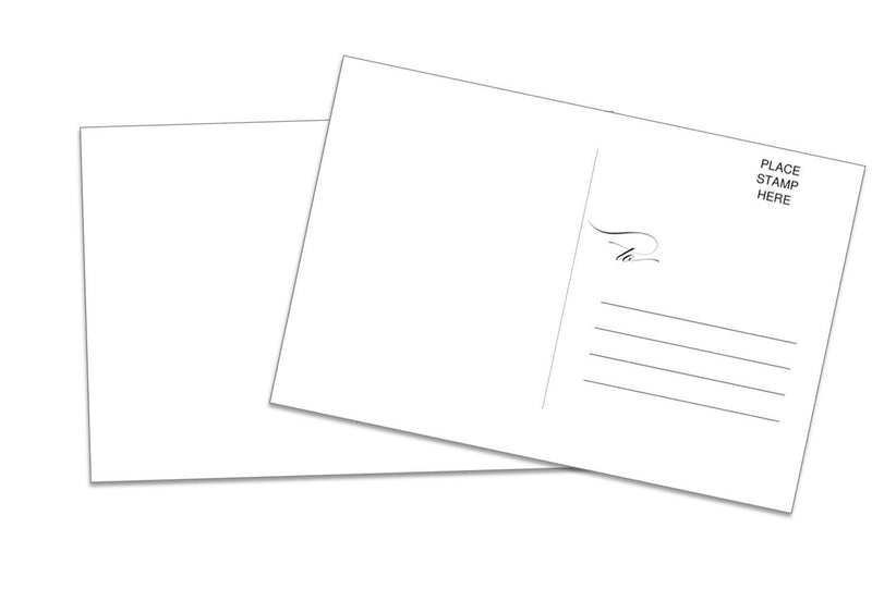  [AUSTRALIA] - Postcards Blank, White, Mailable, 4"x6", Pack of 50 Cards | Thick Heavy 14pt Cardstock | Write, Draw or Print on Either Side | Use Back Side for Mailing | Great for Invitations, Announcement, Holidays
