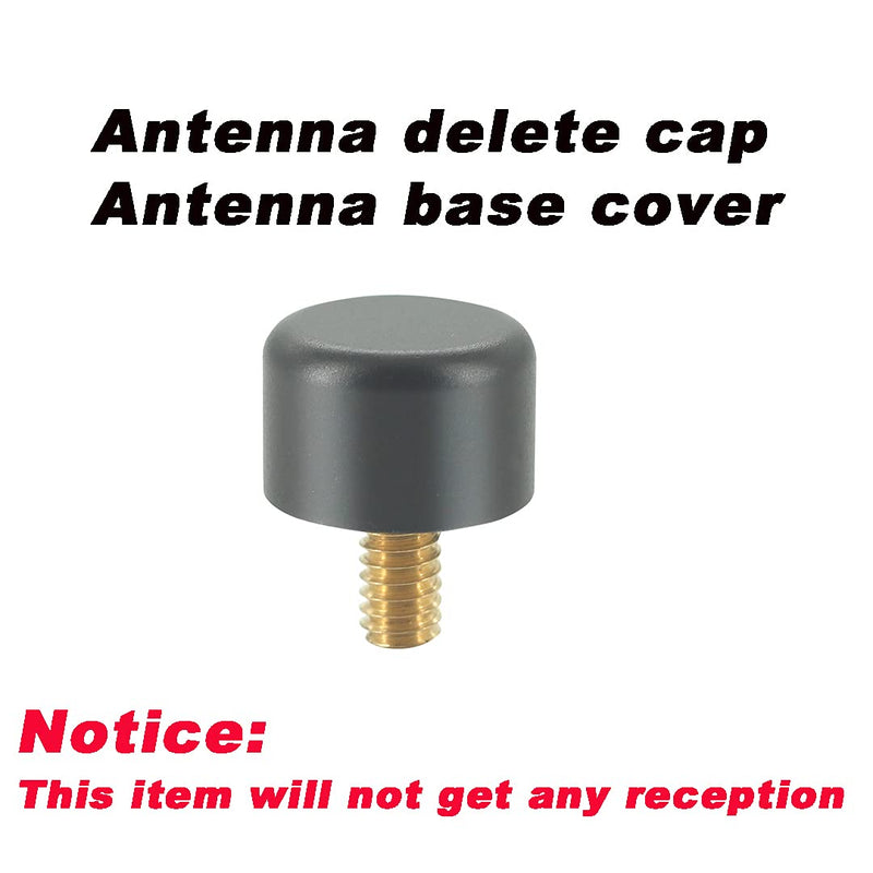  [AUSTRALIA] - Custom Antenna Delete Cap Kits 2009-2023 Fits for RAM 1500 and Ford F150 Raptor F-250 Trucks Antenna Cap Mini Antenna Base Cover for 09-23 RAM 1500 and Ford F150 Raptor Parts and Accessories