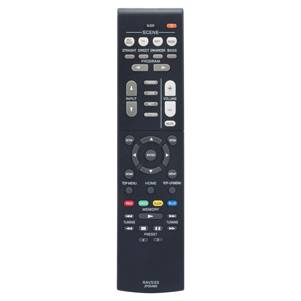  [AUSTRALIA] - RAV533 ZP35490 Replacement Remote Control Supports for Yamaha AV Receiver Home Theater System RX-V579 HTR-4068 TSR-5790 HTR-3068 RX-V479 HTR-4069 RX-V481 RX-A660 HTR-5069 RX-V581 RX-V483 RX-A670