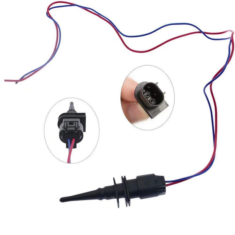Paddsun Outside Ambient Air Temperature Temp Sensor w/Plug Wire Connector Pigtail For BMW Replaces 65816905133 65816905050 MINI - LeoForward Australia