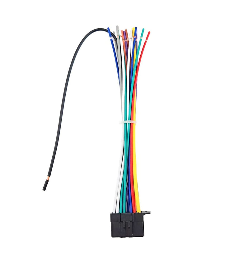  [AUSTRALIA] - Wire Harness Replacement for Kenwood Car Radio DDX376BT DDX396 DMX706S DPX503BT DPX540BT KDCBT360U KDCBT378U KDCX304 KMMBT250U KMMBT260U KMMBT325U KMMBT328U KMRD372BT KMRD378BT KMRM328BT KVT815DVD