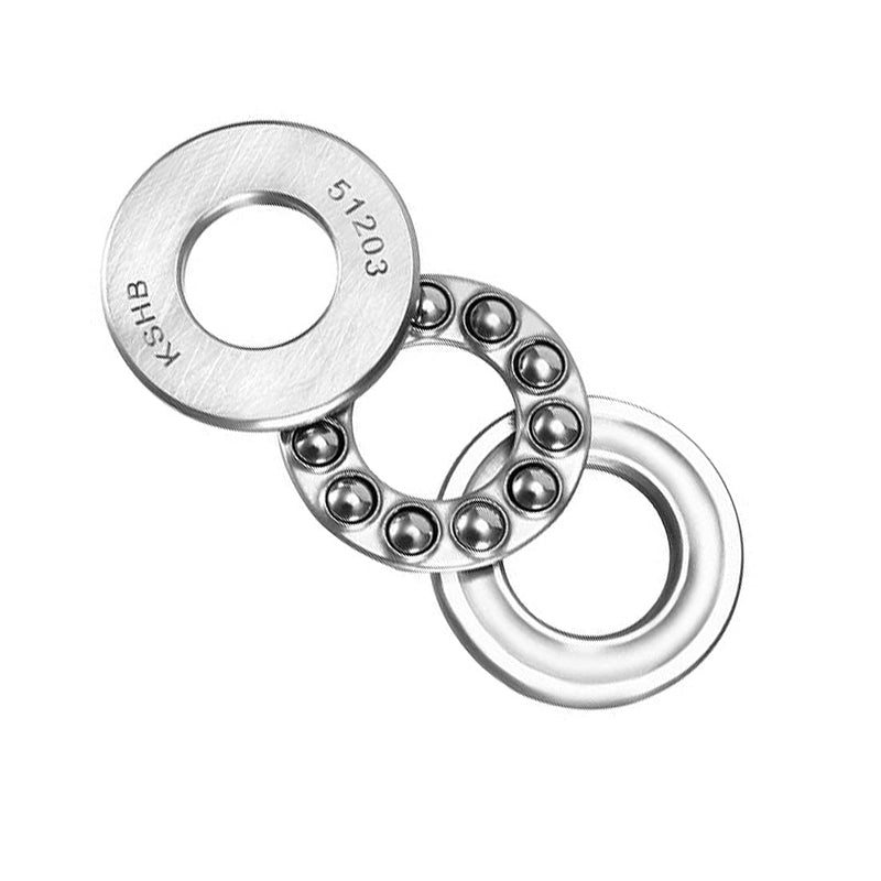  [AUSTRALIA] - uxcell 51203 Thrust Ball Bearings 17mm x 35mm x 12mm Chrome Steel ABEC3 Single Row Roller 6pcs