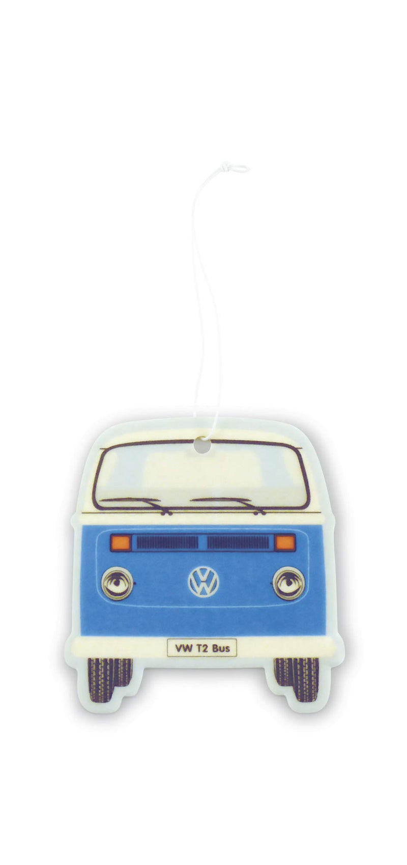 BRISA VW Collection - Volkswagen Scented Car Air Freshener Fragrance Deodorizer for Car/Auto or Home with Volkswagen Samba Bus T2 Camper Van Front Design (Sport Fresh/Blue/2-pc Set) - LeoForward Australia