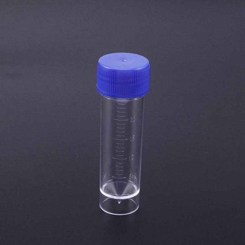  [AUSTRALIA] - Hemobllo sample cups with screw lid samples container without label laboratory medical use 25-30ml 10 pieces