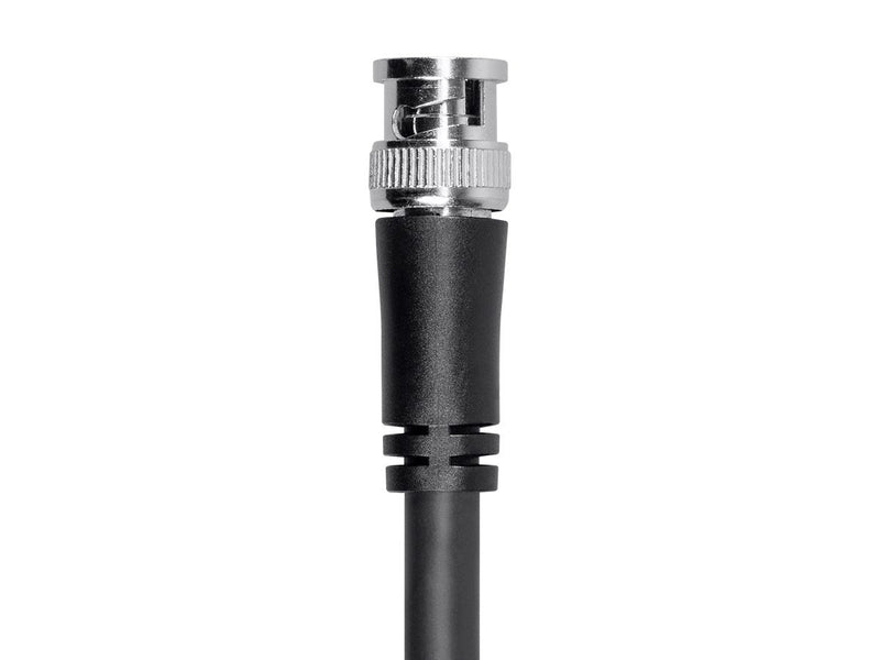 Monoprice HD-SDI RG6 BNC Cable - 0.5 Feet - Black | for Use in HD-Serial Digital Video Transfer, Mobile Apps, HDTV Upgrades, Broadband Facilities - Viper Series 6-inch - LeoForward Australia