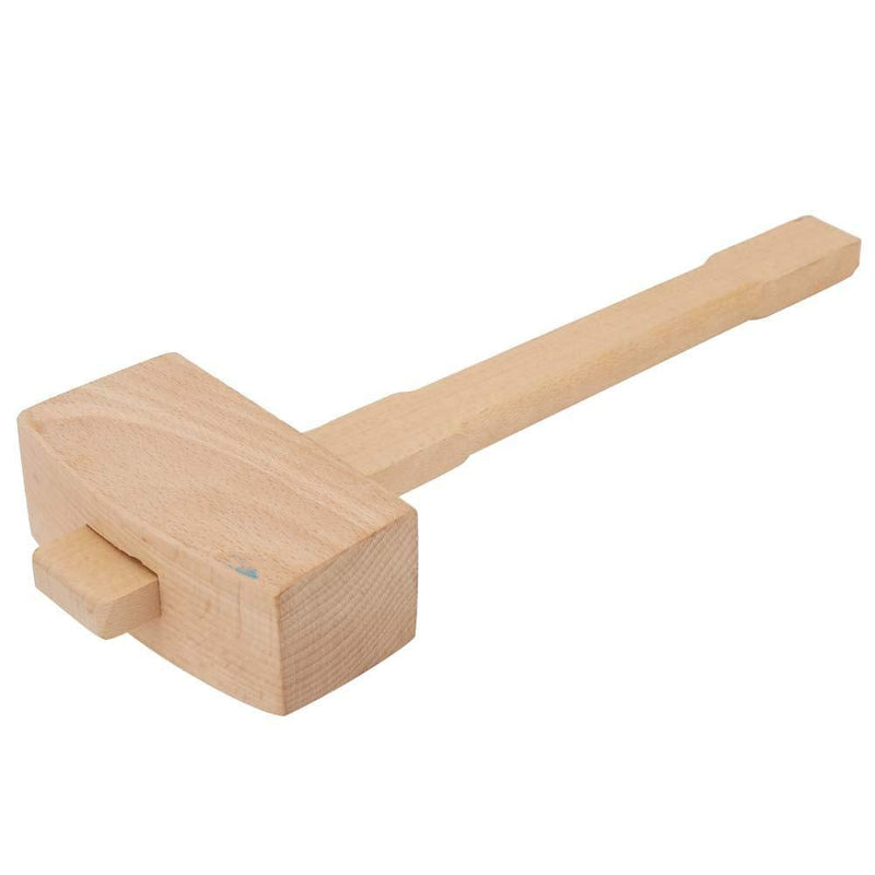  [AUSTRALIA] - Professional Woodworking Wood Hammer Wooden Tapping Wood Tool for Carpenter(L) L