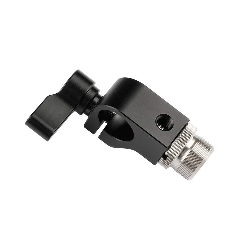  [AUSTRALIA] - CAMVATE 15mm Rod Clamp With 5/8"-27 Screw Connectors For Microphone