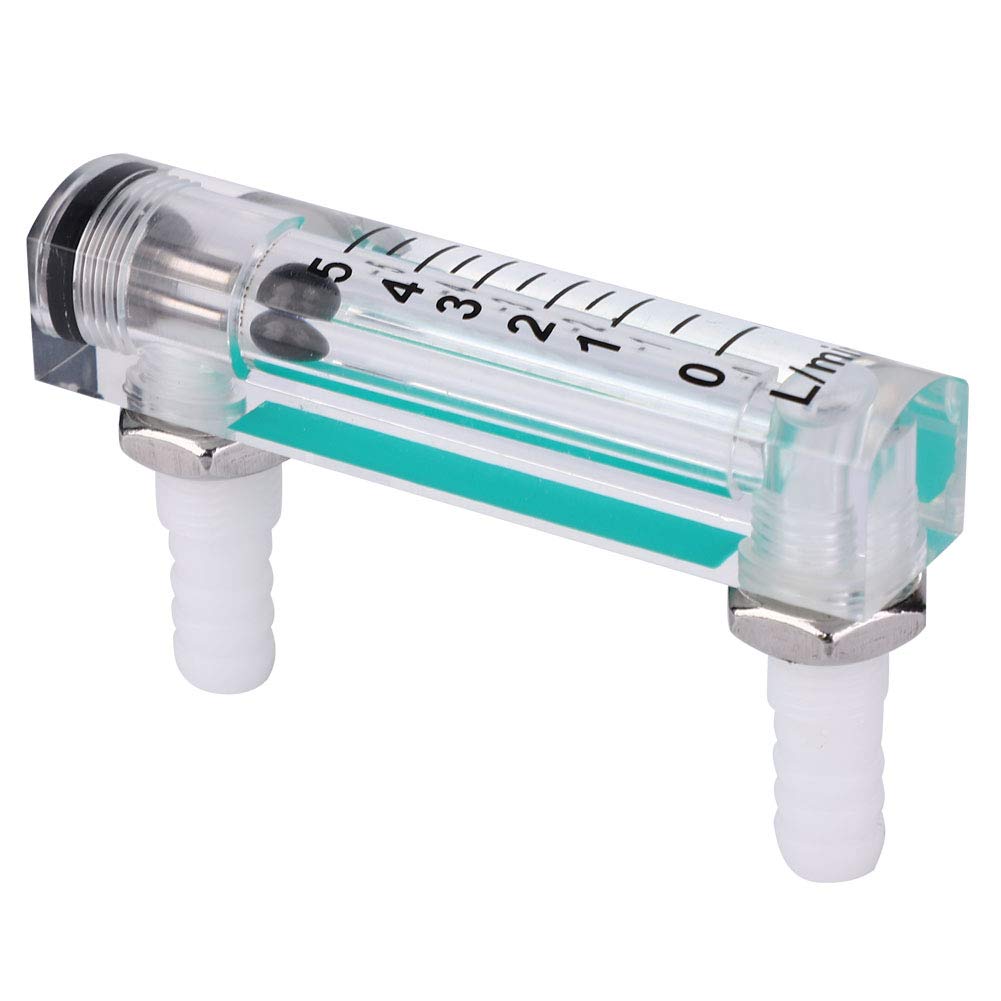  [AUSTRALIA] - Heayzoki LZQ-1 Air Flow Meter 1~5LPM Oxygen Carbon Dioxide Measuring Flow Meter, Oxygen Air Gas Flow Meter, Flow Meter Gas Flow Meter, Simple, Practical and Efficient