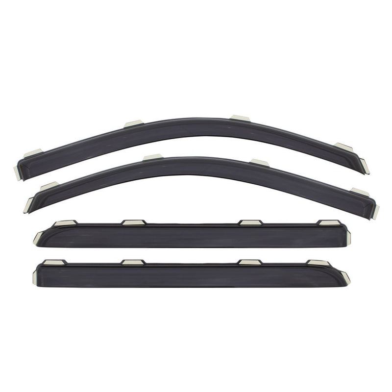  [AUSTRALIA] - Auto Ventshade 194528 in-Channel Ventvisor Side Window Deflector, 4-Piece Set for 2014-2018 Silverado/Sierra 1500 with Extended Cab; 2015-2018 Silverado/Sierra 2500HD & 3500HD with Extended Cab In-Channel 4pc