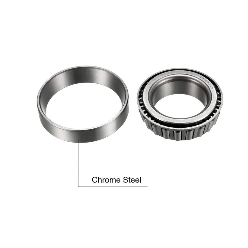  [AUSTRALIA] - uxcell LM29749/LM29710 Tapered Roller Bearing Cone and Cup Set 1.5" Bore 2.5625" O.D. 0.71" Width 2pcs