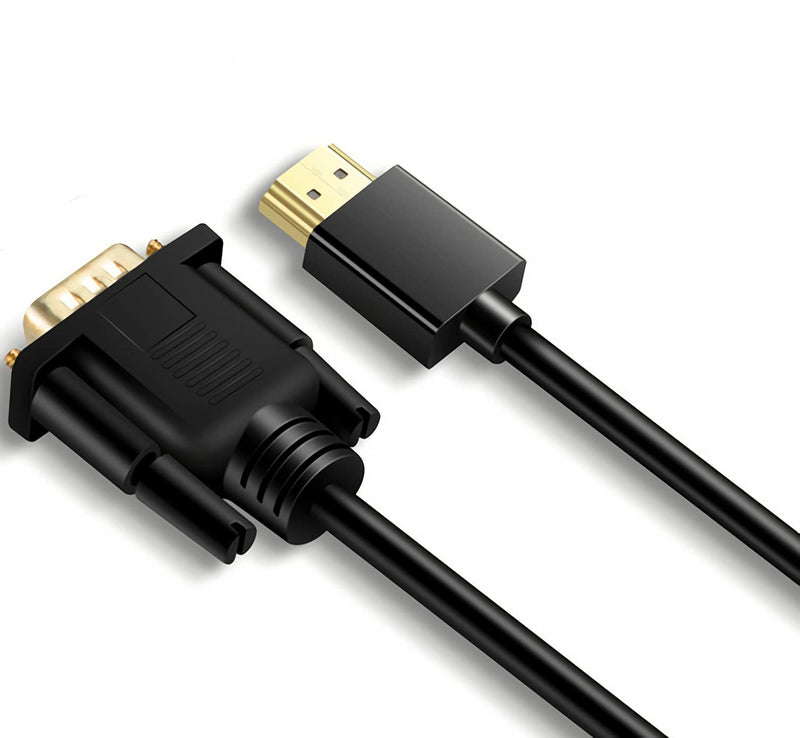  [AUSTRALIA] - HDMI to VGA Adapter Cable，HDMI Digital to VGA Analog Video for Computer, Desktop, Laptop, PC, Monitor, Projector, HDTV, Raspberry Pi, Roku, Xbox and More
