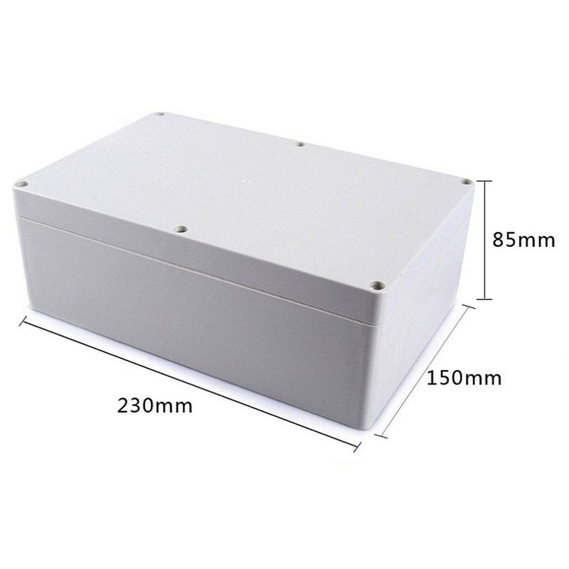  [AUSTRALIA] - SamIdea 230x150x85mm/9"x5.9"x3.35" Waterproof Plastic Enclosure CCTV Project Case Power Junction Box