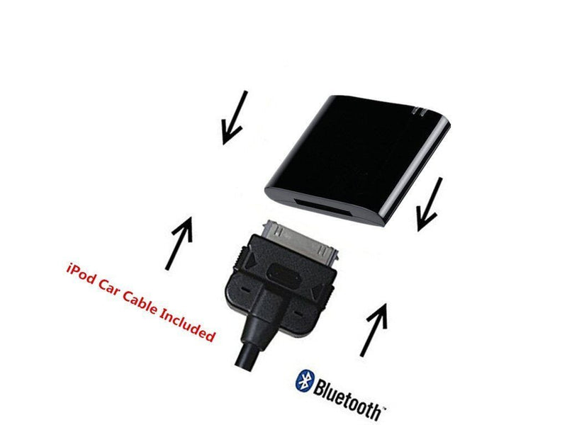 Bluetooth 4.1 Car Kits Compatible with V,W, Aux Interface AMI MDI MMI Receiver Music MP3 Adapter with 30 pin AUX for A3 A4 A5 A6 Q5 Q7 - LeoForward Australia