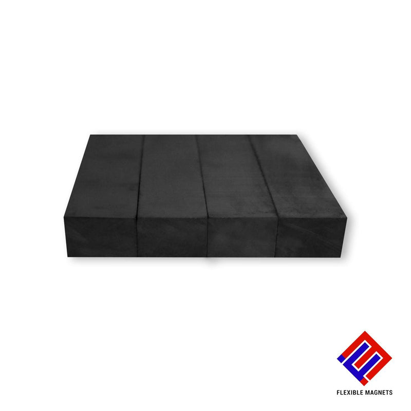Heavy Duty Strong Bar Magnets - Ferrite Blocks Ceramic Rectangular Square Magnets - Bulk Magnet Grade 8 (Pack of 10) - LeoForward Australia