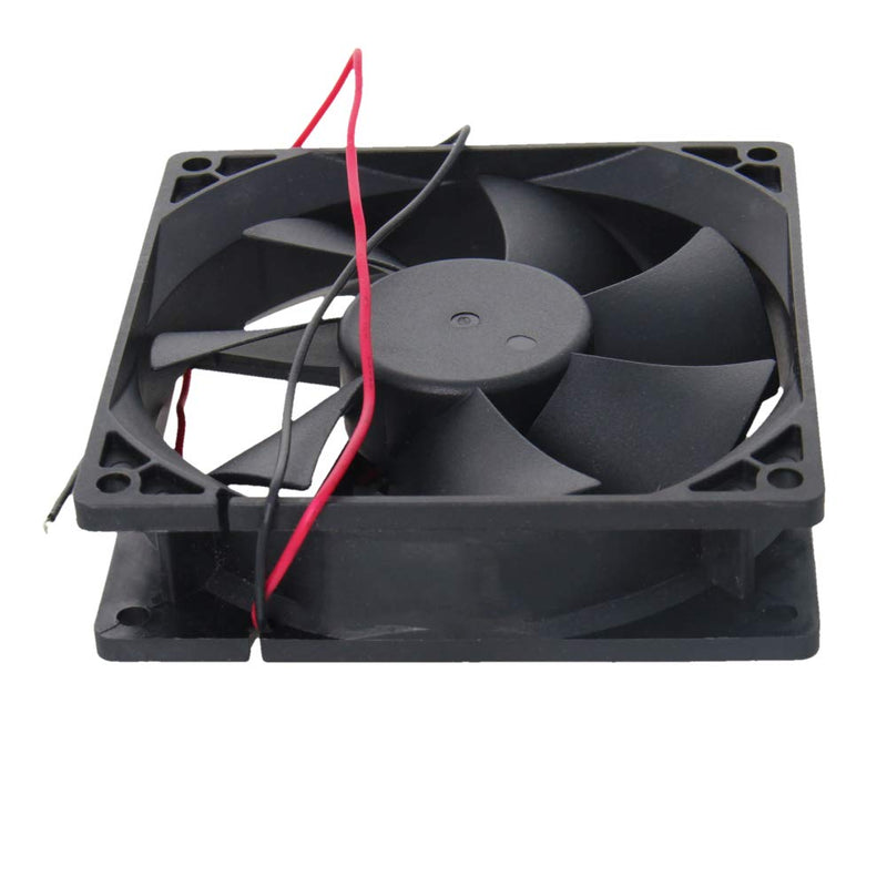  [AUSTRALIA] - Fielect 12V Brushless DC Cooling Fan 92x92x25mm Mini Cooling Fan Long Life Sleeve Bearing Computer Case Cooling Fan,0.3A 1Pcs 92 x 92 x 15 mm DC 12V 0.3A YY9225H12S