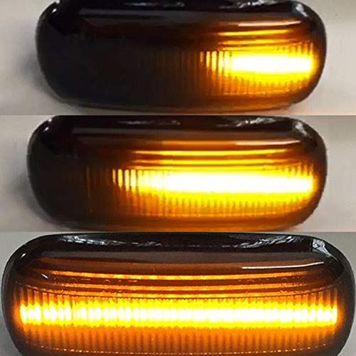 csslyzl Led Dynamic Side Marker Turn Signal Light Sequential Blinker Lamp Compatible with Audi A3 8P A4 B6 B7 A6 S6 C5 C6 - LeoForward Australia