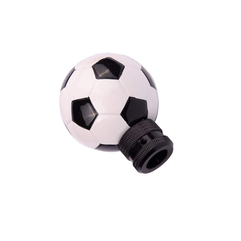  [AUSTRALIA] - WYF Football Fan-Shaped Gear Shift knob with 3 Plastic adapters Universal for Most Manual transmissions or Automatic transmissions Without Lock Button