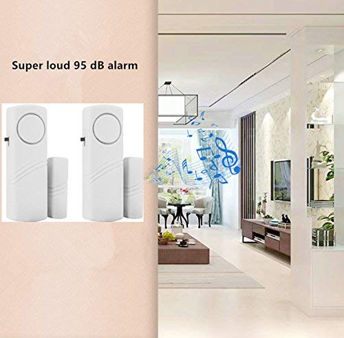  [AUSTRALIA] - Hiistar Personal Security Window & Door Alarm Bell | Wireless Sensor Door Window Burglar Alarm | Pack of 10
