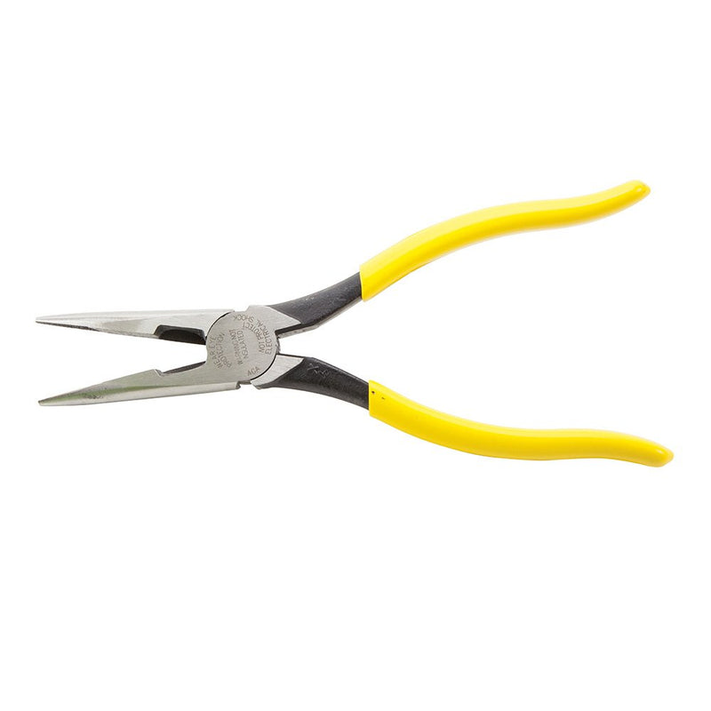  [AUSTRALIA] - Linemans Pliers, Needle Nose Side Cutters, 8-Inch Alligator Pliers with Extended Handle Klein Tools D203-8 Side Cutting