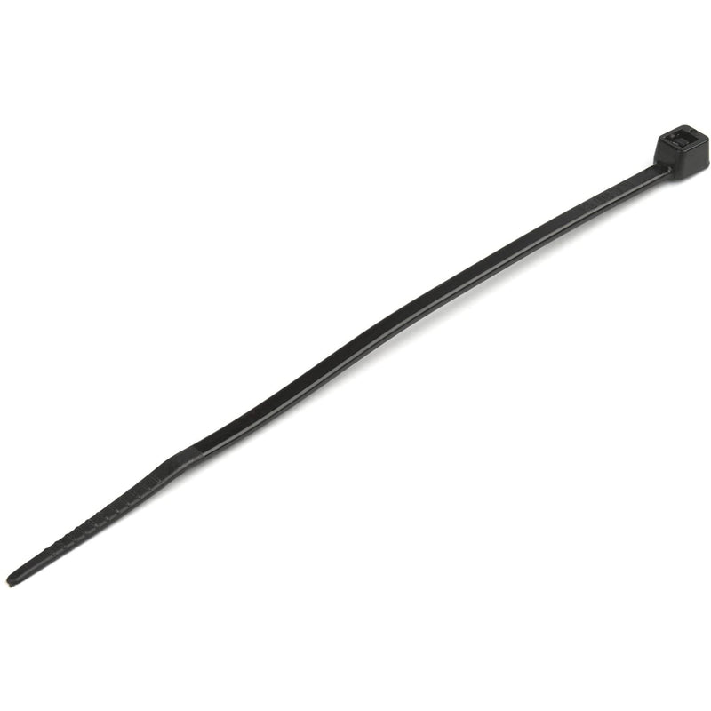  [AUSTRALIA] - StarTech.com 4"(10cm) Cable Ties - 1/16"(2mm) Wide, 7/8"(22mm) Bundle Diameter, 18lb(8kg) Tensile Strength, Nylon Self Locking Zip Ties with Curved Tip - 94V-2/UL Listed, 1000 Pack - Black 4 in | 18 lbs (8kg) Standard w/Self Locking