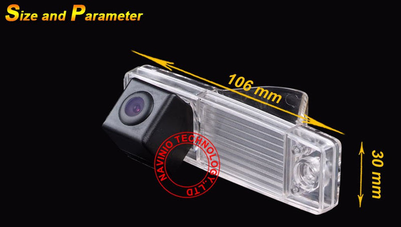 LYNN Backup Waterproof HD Night Vision Rear View 170 Degree Wide Angle Reversing Camera for Toyota Highlander 2006-2010/Toyota Kluger 2008-2012/Toyota RX300 1998-2003 - LeoForward Australia