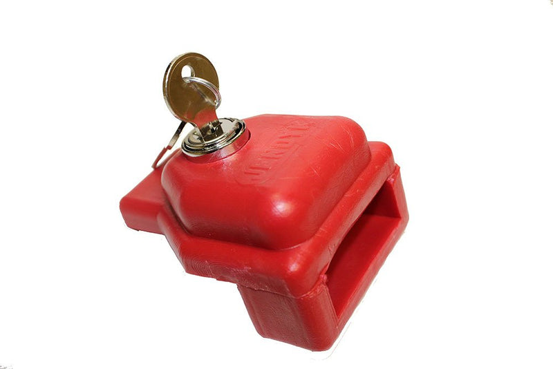  [AUSTRALIA] - JENDYK Glad-KA Red Plastic Glad Hand Lock (Keyed Alike), 1 Pack