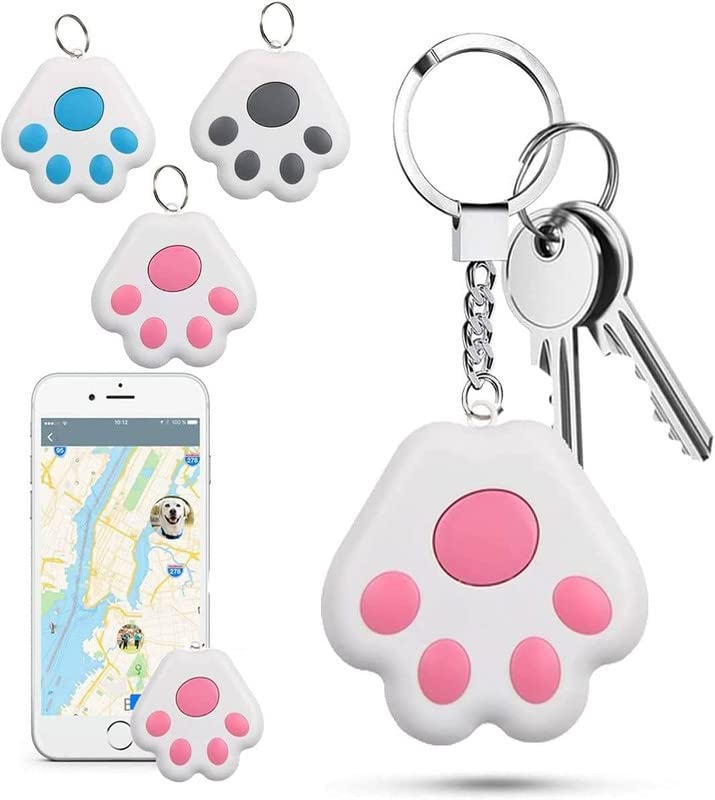  [AUSTRALIA] - Mini Item Finder, Dog GPS Tracking Device, No Monthly Fee App Locator, 2023 Upgraded Portable Bluetooth Intelligent Anti-Lost Device for Luggages/Kid/Pet Bluetooth Alarms (1Pcs, Black)