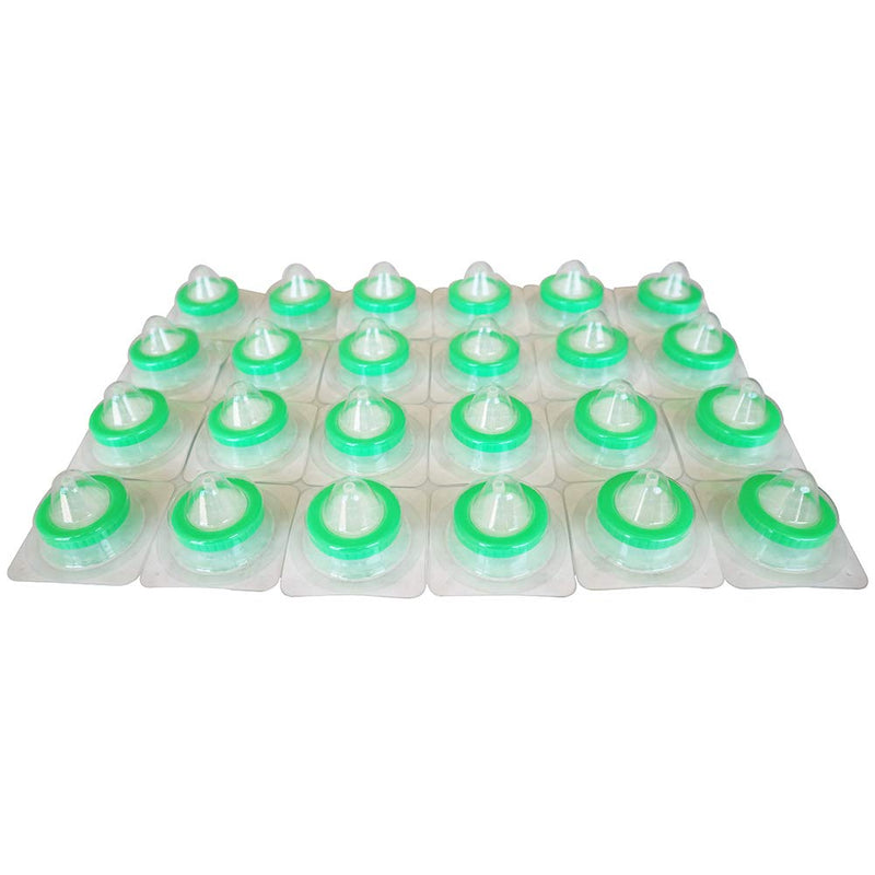 [Pack of 20] Syringe Filters [Sterilized Individually Packed] PES Membrane Diameter 33mm Pore Size 0.22μm by Allpure Biotechnology (PES, PES-33mm-0.22μm) PES (Polyethylene Sulphone) - LeoForward Australia