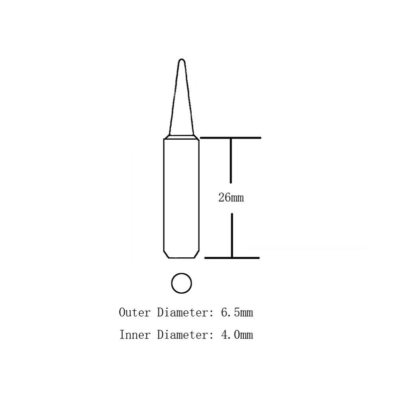  [AUSTRALIA] - SolderFun 10X 900M-T Soldering iron tips For HAKKO 936,937,907 Atten, Quick, Aoyue, Yihua,Vastar,Sywon,Tabiger,SOAIY and X-Tronic soldering station (10 PCS 900M-T-LB) 10 PCS 900M-T-LB