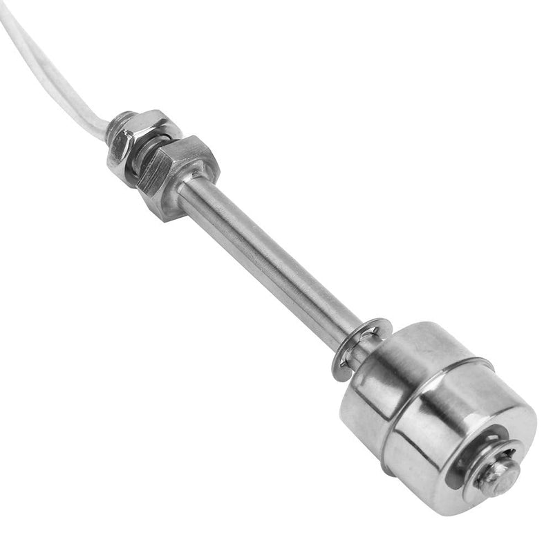  [AUSTRALIA] - 0~220V 100mm Liquid Level Sensor Float Switch, Vertical Stainless Steel Water Float Switch for Fuel Tanks, Water Towers, Water Heaters, Solar Energy and etc.