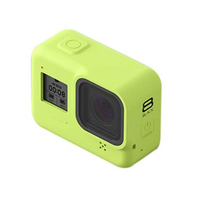  [AUSTRALIA] - Silicone Case for GoPro Hero 8 Protective Silicone Case Skin Housing Cover Bag for GoPro Hero 8 Black Action Camera Accessories, Green