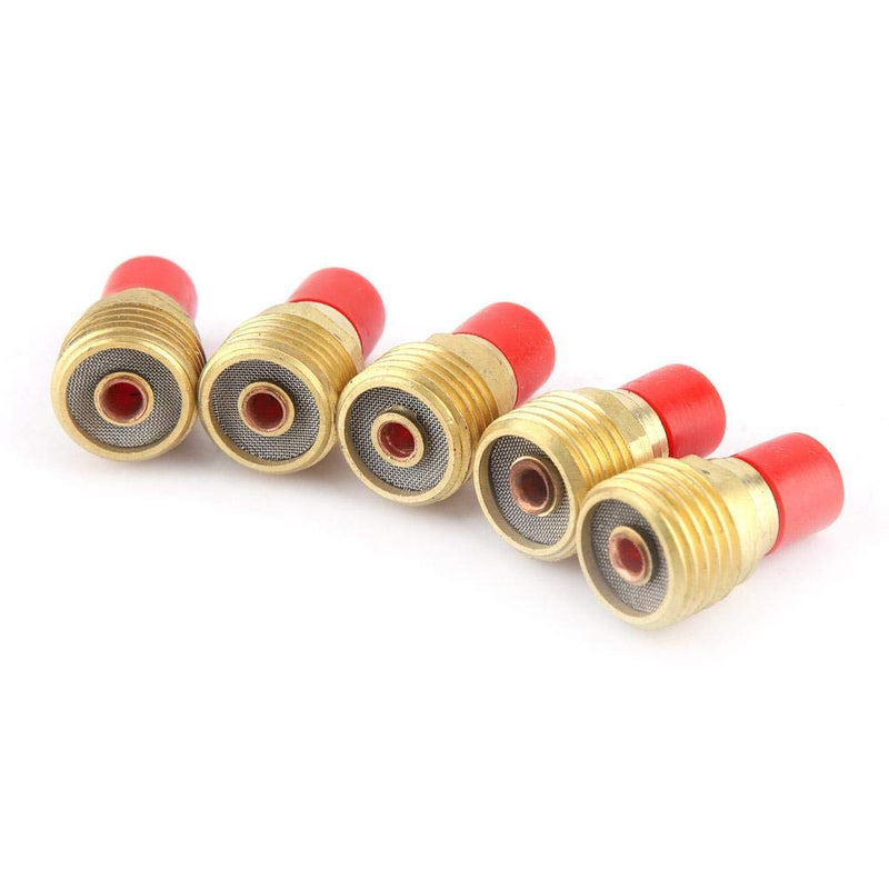  [AUSTRALIA] - 45V44 Gas Lens Collet Body Welding equipment2.4mm3/32" for TIG Welding Torch WP-9/20/25(5PCS)